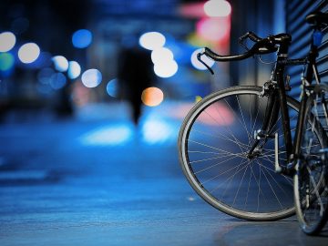 Bicicleta noaptea
